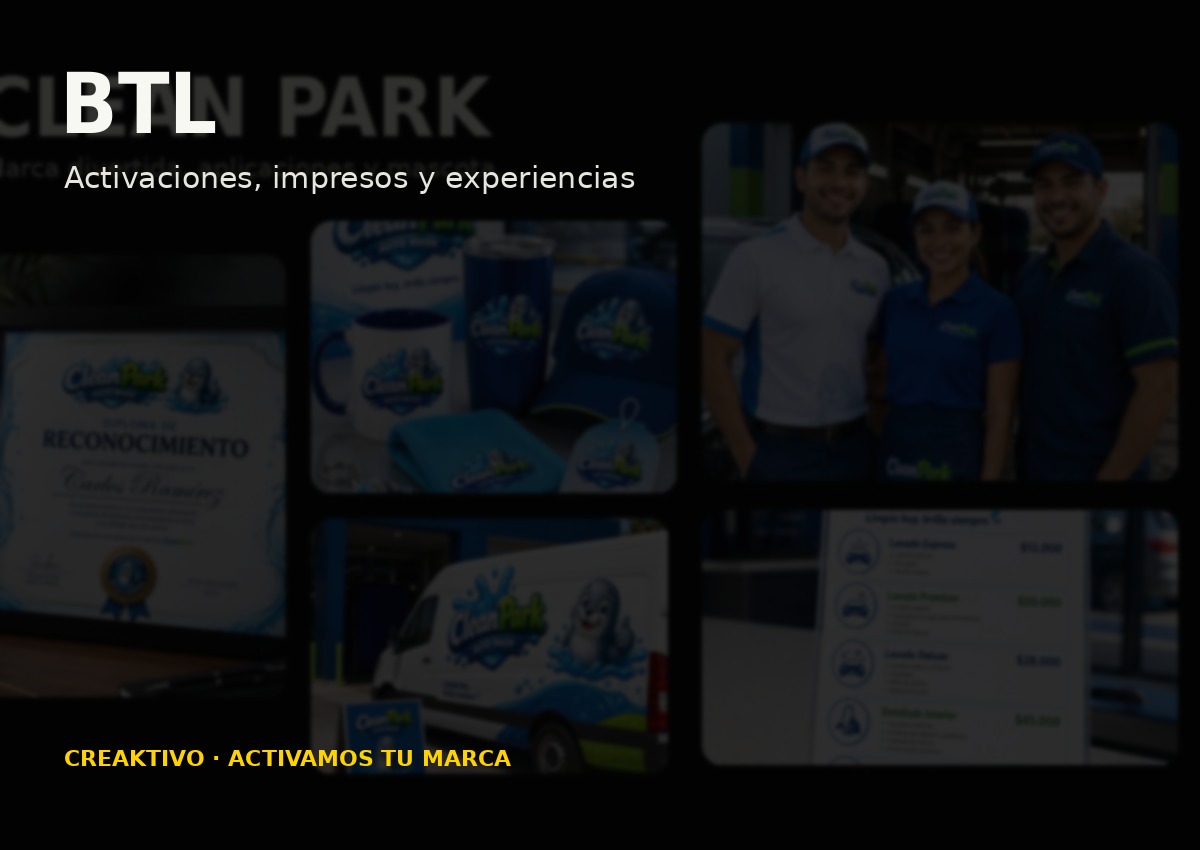 Marketing convencional, BTL y experiencias